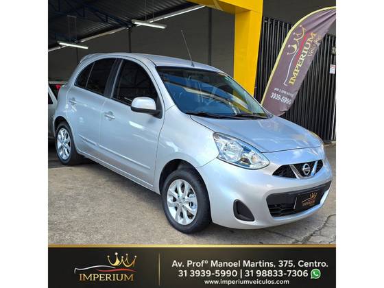 NISSAN MARCH 1.0 SV 12V FLEX 4P MANUAL